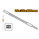 Punta plana hexagonal para demoledor marca INGCO, DBC03440012