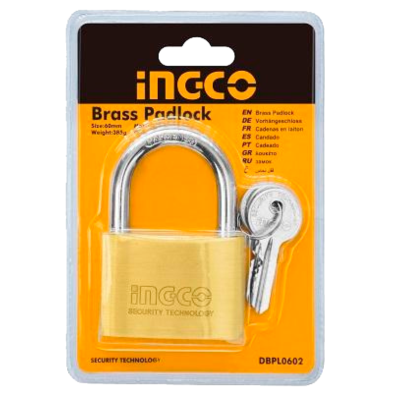Candado industrial de 30 MM en marca INGCO, DBPL0302