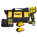 Barreno percutor inalámbrico de 1/2 plg 20 voltios DEWALT DCD806D2-B3