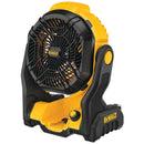 VENTILADOR INALAMBRICO PARA EL LUGAR DE TRABAJO 20V MAX, SIN CARGADOR NI BATERIA (BARE TOOL). DEWALT