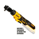 RATCHET INALAMBRICO ATOMIC 3/8 PLG, 20V, 70 PIE/LIBRA, BRUSHLESS, SIN CARGADOR NI BATERIA, (BARE TOOL). DEWALT