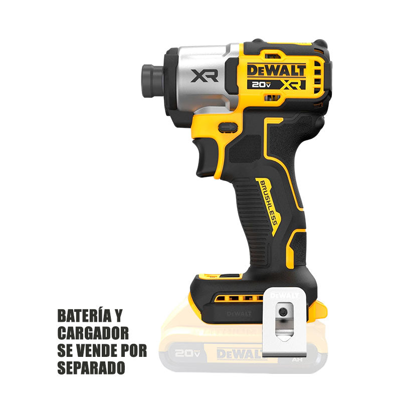 Atornillador de impacto inalámbrico, sin baterias Dewalt, DCF845B
