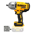 LLAVE DE IMPACTO DE ALTO TORQUE, INALAMBRICA, 1/2 PULG, 20V, 1,030 LIBRAS/PIE, SIN BATERIAS NI CARGADOR. MARCA DEWALT, DCF900B