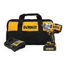 LLAVE DE IMPACTO INALAMBRICA XR, 1/2 PULG, 20V, BRUSHLESS, 1,200 LBS/PIE, CARGADOR Y BATERIA XR POWERSTACK 5AH. DEWALT
