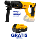 ROTOMARTILLO SDS PLUS INALAMBRICO 20V 2.6 JOULES BRUSHLESS GRATIS BATERIA DE 4AH (BARE TOOL). DEWALT