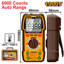 Multímetro digital 600 amperios de 1000V en marca INGCO, DM310004