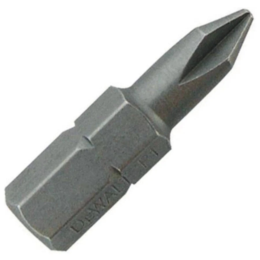 Juego de puntas para atornillar Phillips No. 1 x 1 plg, 2 piezas, Dewalt, dw2001 z, DW2001  Z
