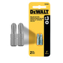 Juego de puntas para atornillar Phillips No. 3 x 1 plg, 2 piezas, Dewalt, dw2003  z