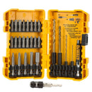 Juego de puntas para atornillar de 27 piezas, Tough grip, Dewalt, dw2504tg
