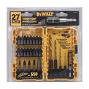 Juego de puntas para atornillar de 27 piezas, Tough grip, Dewalt, dw2504tg