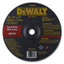 Disco para cortar metal de 9 plg, centro realzado, Dewalt, dw44606-ph