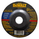 Disco para pulir metal de acero inox de 4 ½ plg, centro realzado, Dewalt, dw44810-ph, DW44810-PH