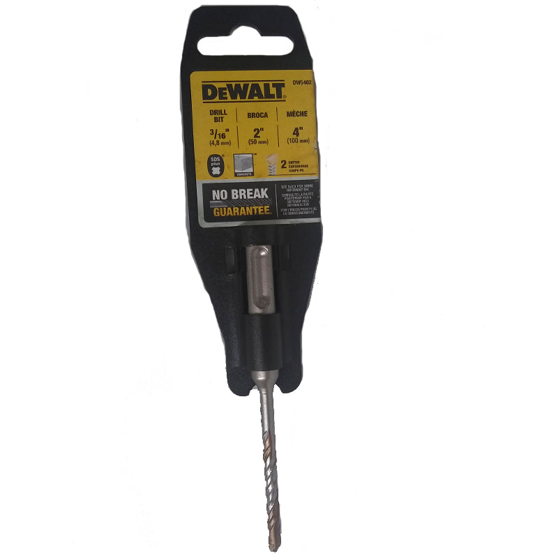 BROCA PARA ROTOMARTILLO SDS PLUS, 9/16PULG x 4PULG x 6PULG, DW5442 Y, DEWALT, DW5442  Y