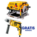 CEPILLO DE BANCO, ANCHO DE CEPILLADO 13 PULGADAS, MOTOR 15 AMPERIOS, VELOCIDAD 20,000 RPM, GRATIS BARRENO DWD024. DEWALT, DW735-DWD024