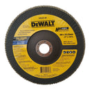DISCO FLAP DISC, DE ZIRCONIO, DE 7 PULG, GRANO 60. MARCA DEWALT, DW8323-BR