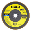 DISCO DE ZIRCONIO, 7 PULG X 7/8 PULG, GRANO 120, FLAP DISC. MARCA DEWALT