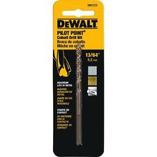 BROCA DE COBALTO PARA METAL Y MADERA DE 13/64PULG, DWA1207, DEWALT, DWA1213