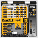 Juego de puntas de impacto para atornillar, 40 piezas, Dewalt, DWA2T40IR