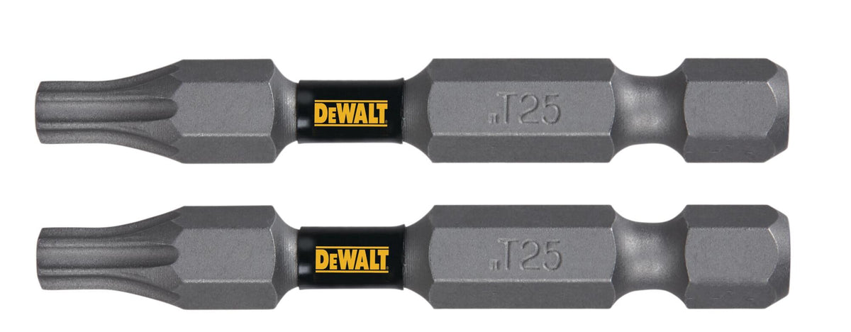 Juego de puntas Torx T25 de 2 pulgadas, Tough grip, Dewalt, DWA2TX25-2L