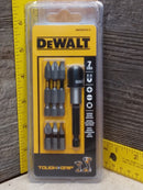 Juego de puntas para atornillar, 7 piezas, Tough grip, Dewalt, dwa3hldtg-7l