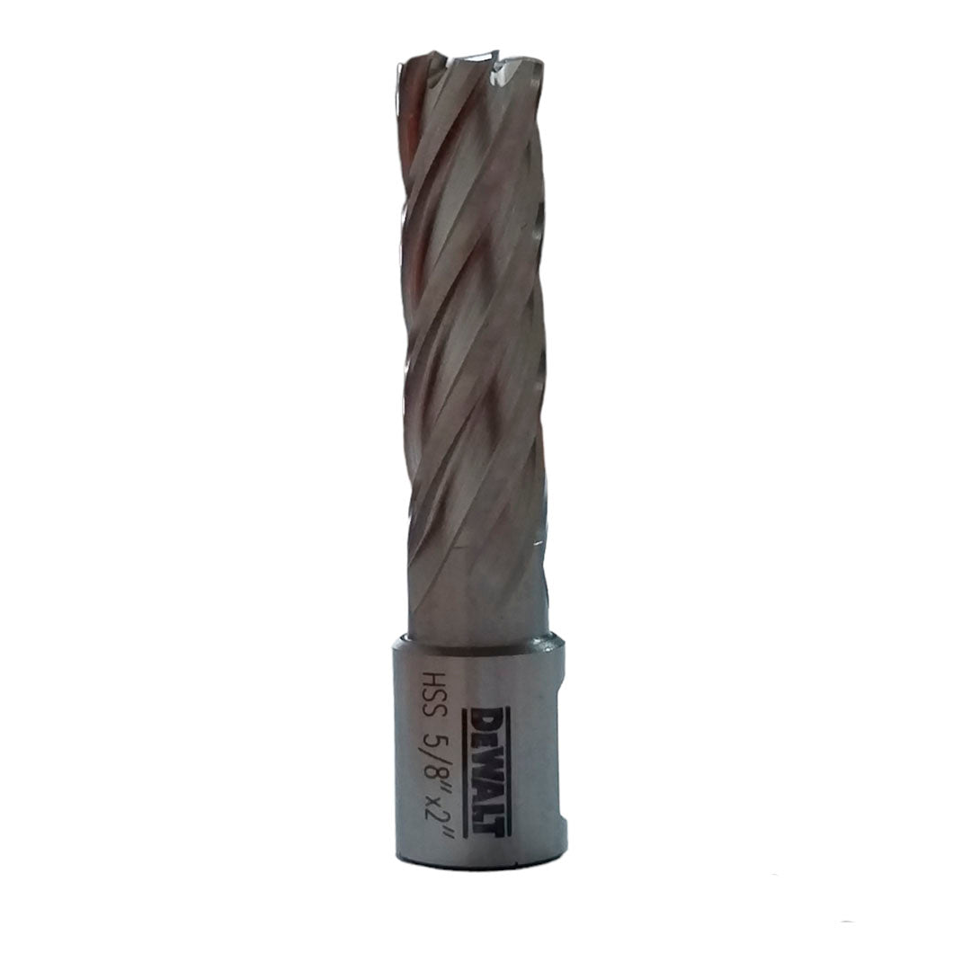 BROCA ANULAR HSS PARA METAL, DE 5/8 X 2 PULGADAS VASTAGO 3/4. MARCA DEWALT, DWAC02010