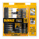 Juego de puntas para atornillar de 50 pizas, Dewalt, DWAUMF50SET