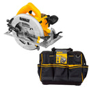 SIERRA CIRCULAR, 7-1/4 PULG, 1,800 WATTS, GRATIS MALETIN PORTA HERRAMIENTAS DWST83489. MARCA DEWALT