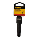 EXTENSION DE IMPACTO DE 1/2 X 3 PULGADAS DE LARGO. DEWALT