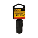 ADAPTADOR DE IMPACTO DE 1/2 A 3/4 DE PULGADA. DEWALT