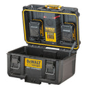 Caja de almacenaje con cargador de baterías de 20 voltios Dewalt DWST08050