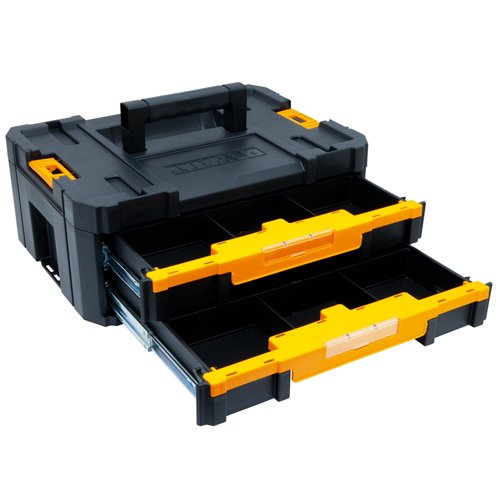 CAJA DE HERRAMIENTAS ORGANIZADORA DE DOBLE GAVETA DE 17.25 x 6.875 x 12.25 PULG. MARCA DEWALT, DWST17804