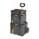 TORRE TSTAK MOVIL 3 EN 1 EDICION MCLAREN CON ORGANIZADOR Y CAJA PROFUNDA IP54. DEWALT