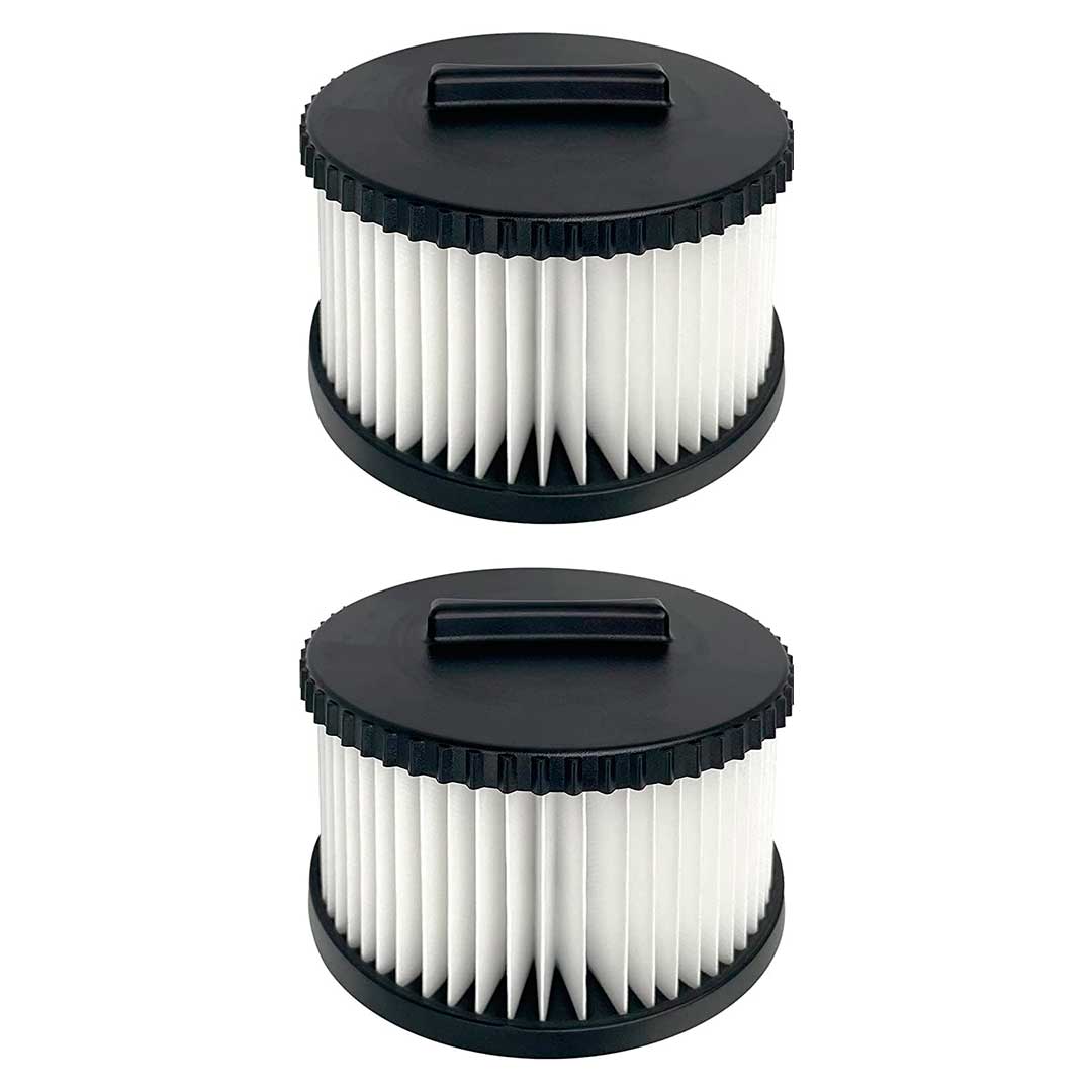 KIT DE 2 FILTROS HEPA PARA EXTRACTORES DE POLVO MODELO DWV010 DWV012. MARCA DEWALT, DWV9330