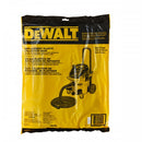 SET DE 5 BOLSAS PLASTICAS PARA ASPIRADORA INDUSTRIAL MODELO DWV012. MARCA DEWALT