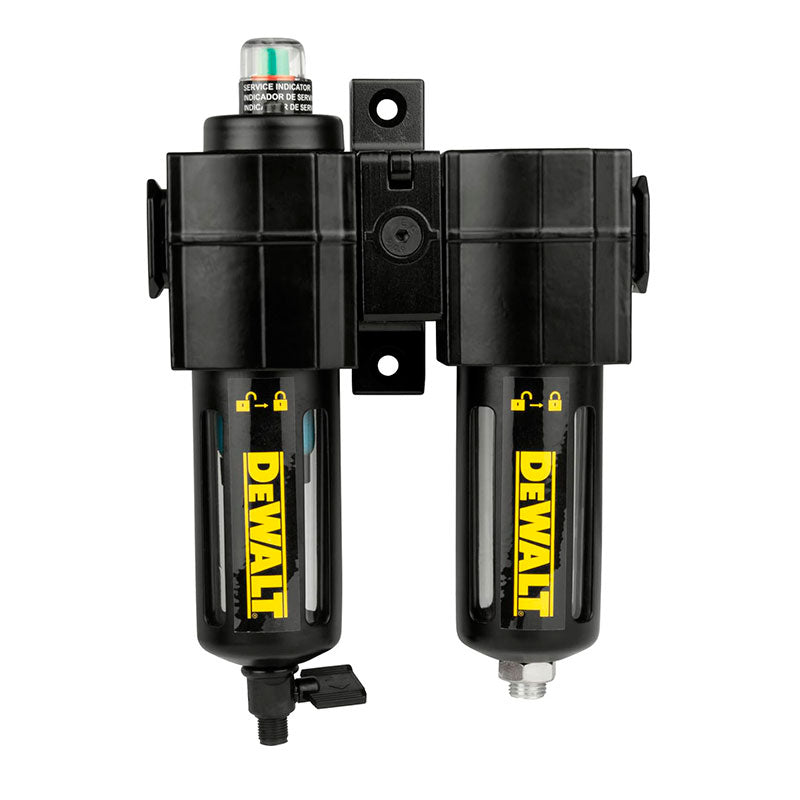 FILTRO Y DESECANTE DE AIRE PARA COMPRESOR, ROSCA NPT 3/8 PULG. PRESION MAXIMA 250 PSI. DEWALT, DXCM019-0338
