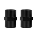 JUEGO DE 2 CONECTORES HEXAGONALES HEMBRAS ROSCA FNPT 1/4. DEWALT