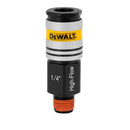 ACOPLE RAPIDO MACHO DE ALTO CAUDAL ROSCA NPT 1/4PLG, PRESION MAX 300PSI. DEWALT