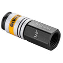 ACOPLE RAPIDO HEMBRA ALTO CAUDAL DE 3/8, ROSCA NPT 1/4. DEWALT