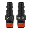 ACOPLE MACHO DE ALTO CAUDAL, ROSCA NPT 1/4 PULGADA. DEWALT