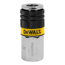KIT DE ACOPLES RAPIDOS ROSCA NPT 1/4 PLG 12 PCS. 8 CONECTORES MACHO, 2 HEMBRAS Y 2 ACOPLES RAPIDO HEMBRA. DEWALT