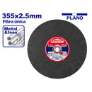 Disco abrasivo para cortar metal de 14 x 3/32 plgs, Emtop, EACD253551