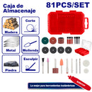 KIT DE 81 PIEZAS PARA ROTO TOOL, EMTOP, EAKMG8081