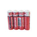 BATERIA ALCALINA DOBLE AA DE 1.5V, 2900MAH, VENTA UNICAMENTE POR SET DE 4 UNIDADES . MARCA EMTOP, EALB2001