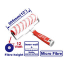 RODILLO DE MICROFIBRA DE 12 PULGADAS, PARA PINTAR. EMTOP