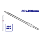 CINCEL DE PUNTA HEXAGONAL DE 30 X 400 MM PARA EDBRH1703 ULDBRH1703 EDBRH1701 ULDBRH1701. EMTOP