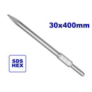 CINCEL DE PUNTA HEXAGONAL DE 30 X 400 MM PARA EDBRH1703 ULDBRH1703 EDBRH1701 ULDBRH1701. EMTOP, ECHS034002