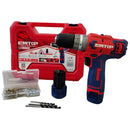 Barreno percutor inalámbrico de 3/8 plgs, 12 voltios, EMTOP, ECIDL12620