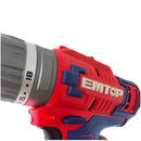 Barreno percutor inalámbrico de 3/8 plgs, 12 voltios, EMTOP, ECIDL12620