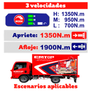 Llave de impacto inalámbrica de 3/4 plgs 1350 Nm con batería y cargador Emtop ECIWL201351