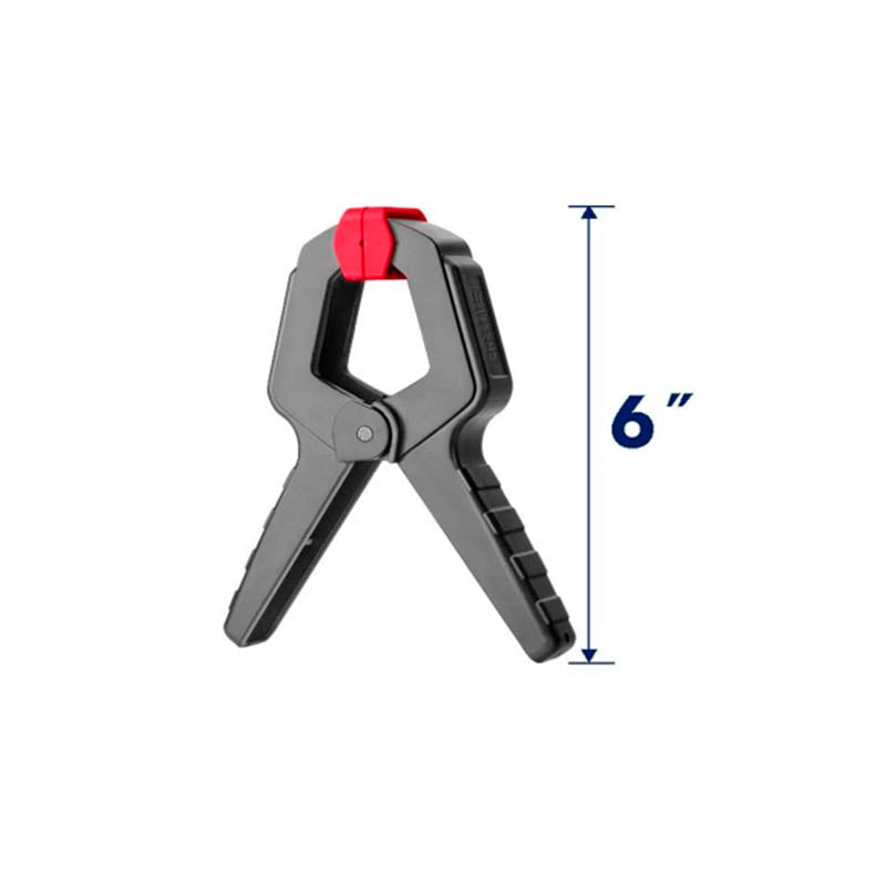PINZAS DE RESORTE, 6 PULGADAS. MARCA EMTOP, ECLPS0601